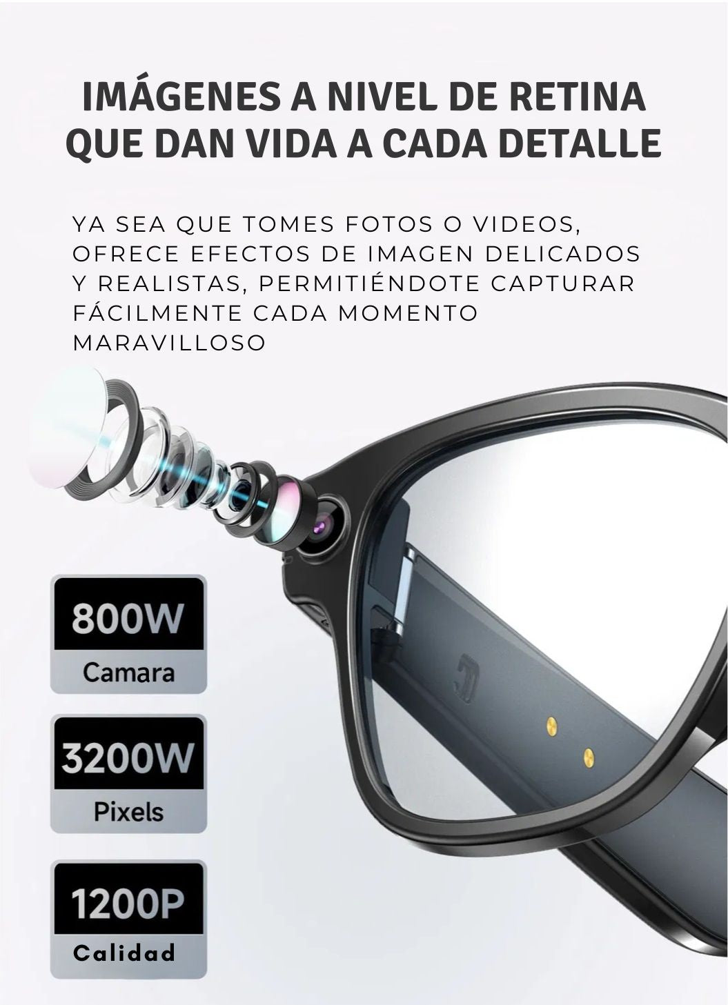 Gafas Inteligentes para Creadores de Contenido Inteligentes